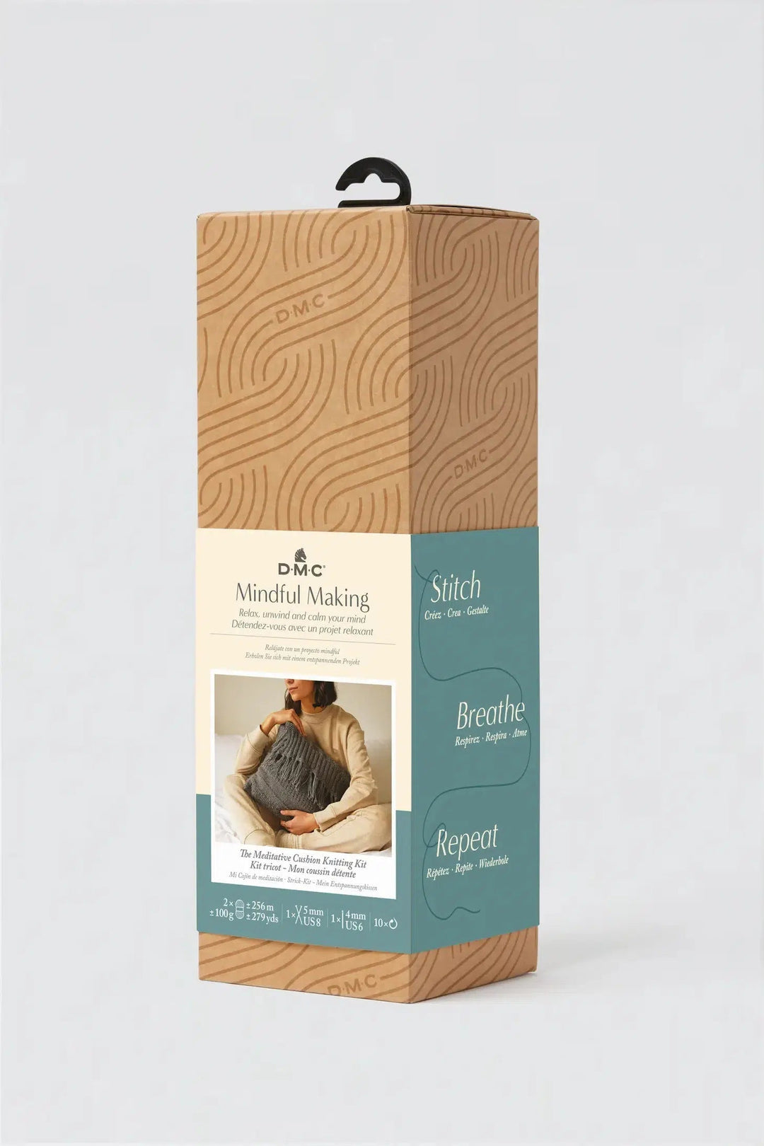Knit Cushion Kit-Knitting-DMC-Acorns &amp; Twigs