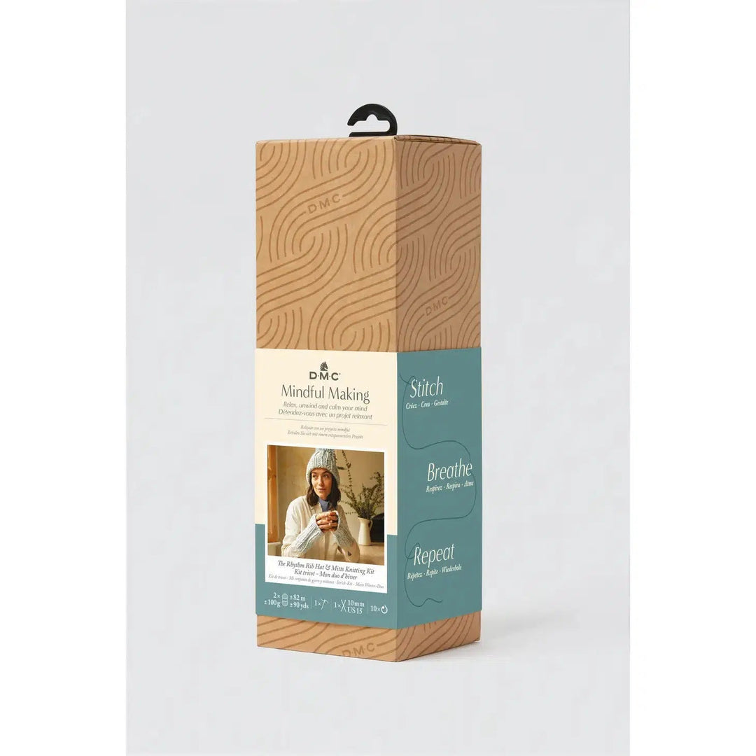 Knit Hat &amp; Mittens Kit-Knitting-DMC-Acorns &amp; Twigs