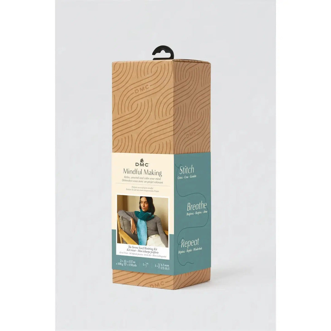 Knit Scarf Kit-Knitting-DMC-Acorns &amp; Twigs