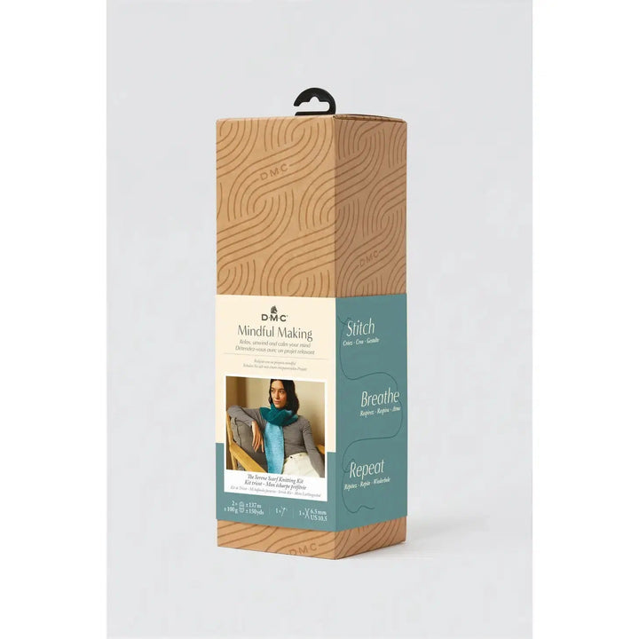 Knit Scarf Kit-Knitting-DMC-Acorns &amp; Twigs