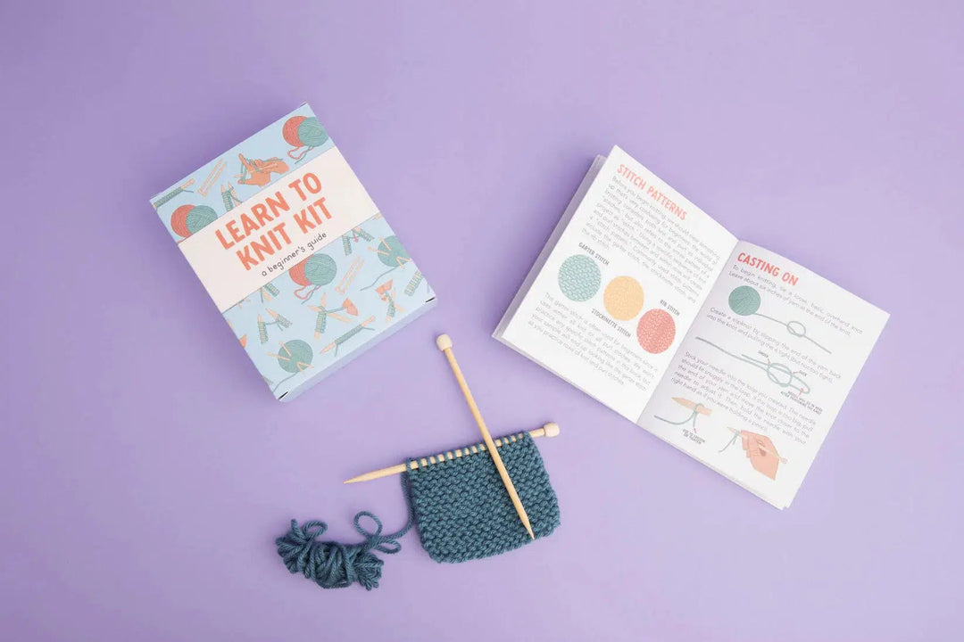 Learn to Knit Kit-Knitting-Threadbook-Acorns &amp; Twigs