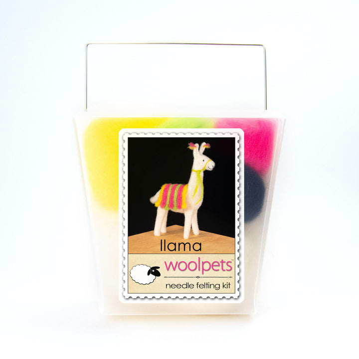 Llama Needle Felting Kit - Intermediate-Needle Felting-WoolPets-Acorns &amp; Twigs