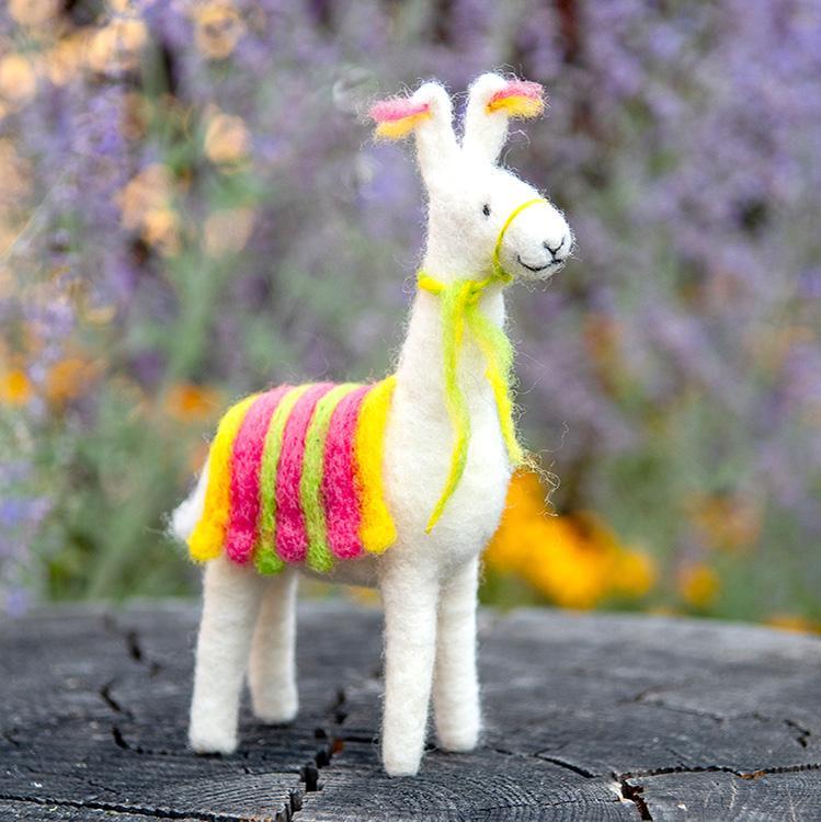 Llama Needle Felting Kit - Intermediate-Needle Felting-WoolPets-Acorns &amp; Twigs