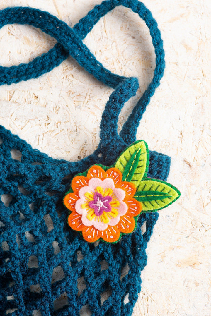 Margery Flower Felt Craft Brooch Kit-Felt Craft-Hawthorn Handmade-Acorns &amp; Twigs
