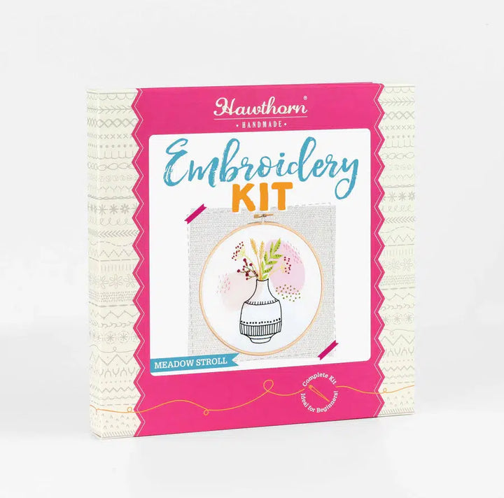 Meadow Stroll Embroidery Kit-Embroidery-Hawthorn Handmade-Acorns &amp; Twigs