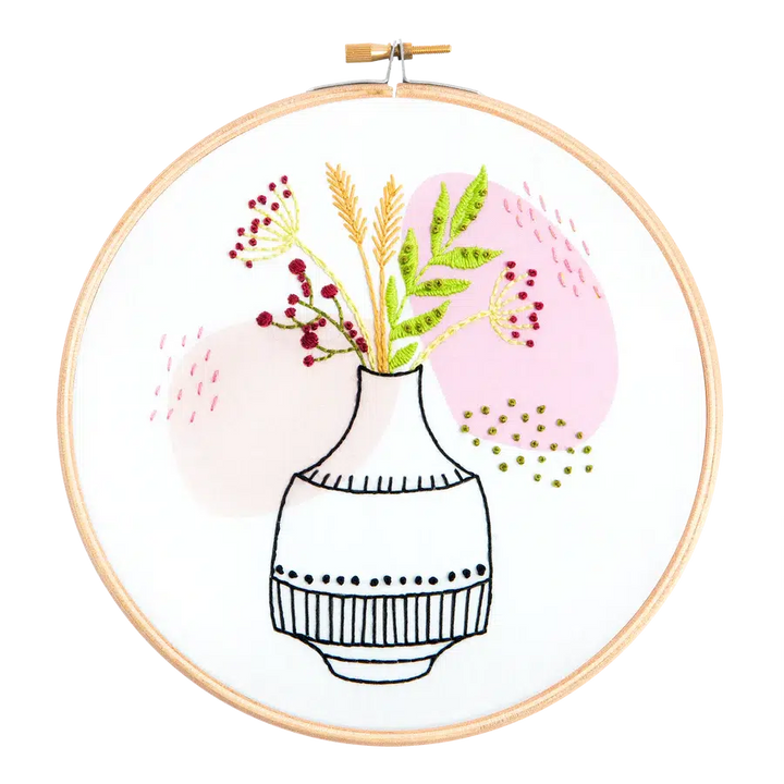 Meadow Stroll Embroidery Kit-Embroidery-Hawthorn Handmade-Acorns &amp; Twigs