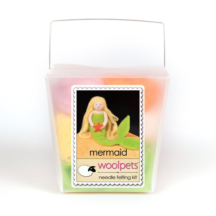 Mermaid Needle Felting Kit - Intermediate-Needle Felting-WoolPets-Acorns &amp; Twigs