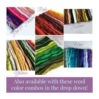 Needle Felting Beginner Kit - Small-Needle Felting-Acorns &amp; Twigs-Acorns &amp; Twigs