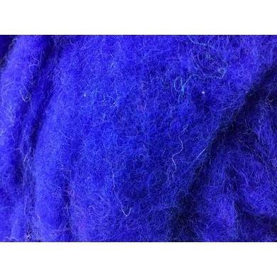 Royal Blue Roving Merino Wool Roving Wool for Felting 