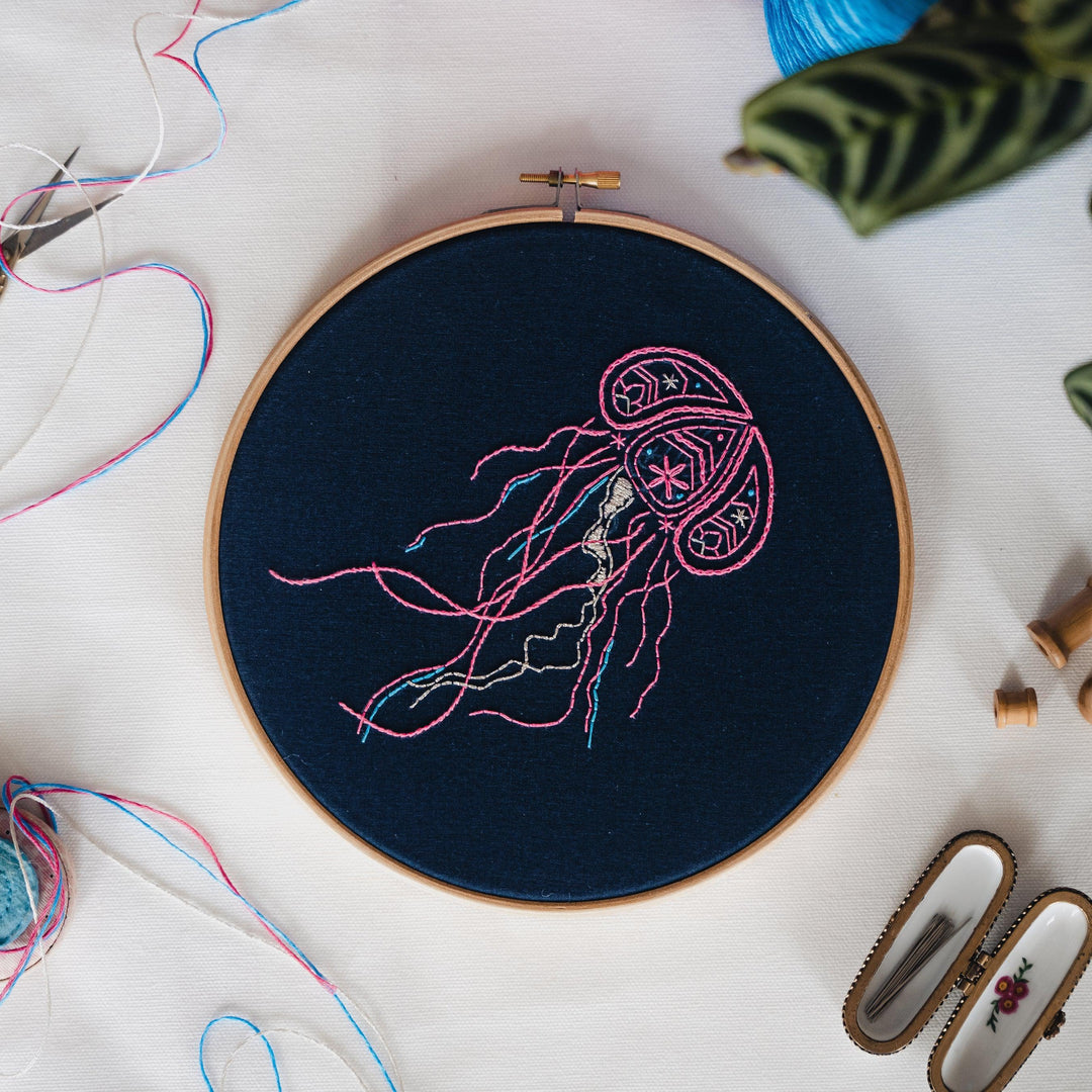 Ocean Embroidery Pattern Pack-Embroidery-Paraffle-Acorns &amp; Twigs