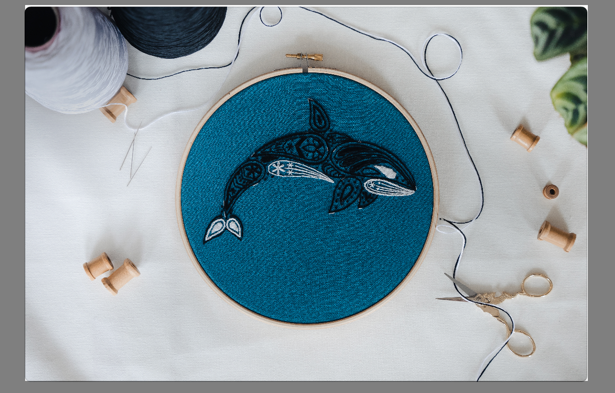 Ocean Embroidery Pattern Pack-Embroidery-Paraffle-Acorns & Twigs