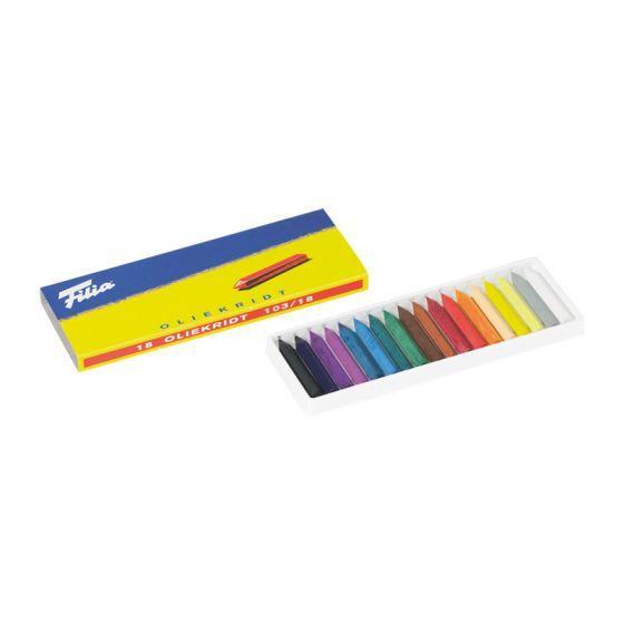 Oil Crayons 18 Assorted Colors-Oil Pastel-Filia-Acorns & Twigs
