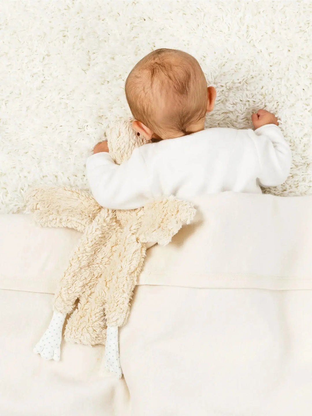 Organic Abigail Goose Lovey Sherpa Toy-Stuffy-Under the Nile-Acorns &amp; Twigs