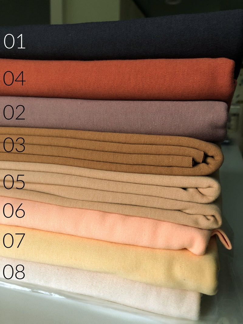 Organic Jersey Cotton Tricot - Skin Tones-Tricot-Mercurius-Acorns & Twigs