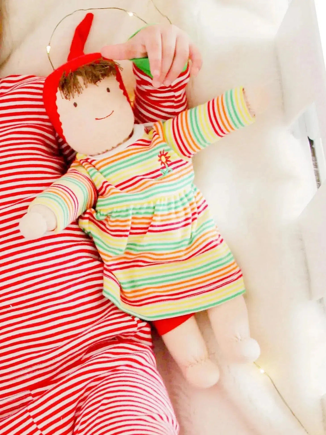 Organic Waldorf Dress Up Doll - Jill-Doll-Under the Nile-Acorns &amp; Twigs