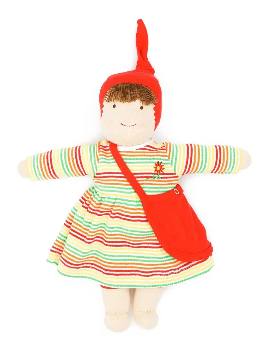 Organic Waldorf Dress Up Doll - Jill-Doll-Under the Nile-Acorns &amp; Twigs