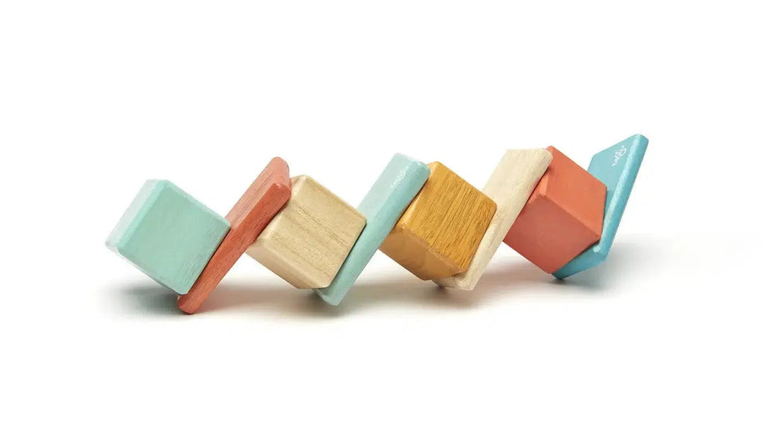 Original Pocket Pouch - Magnetic Wooden Block Set-Wooden blocks-Tegu-Acorns &amp; Twigs