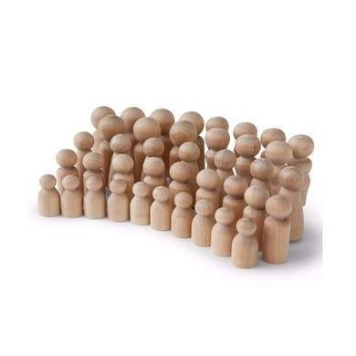 Peg Doll Baby / Toddler 1.17"-Toys-Acorns &amp; Twigs-Acorns &amp; Twigs