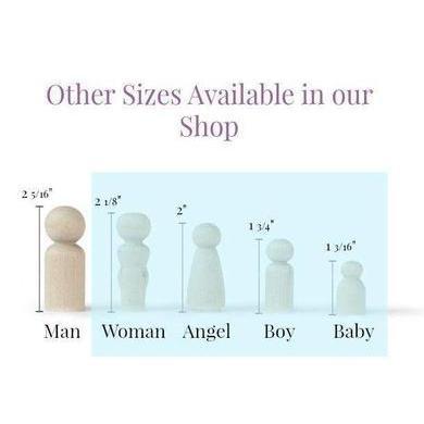Peg Doll Man / Dad 2.4"-Toys-Acorns &amp; Twigs-Acorns &amp; Twigs