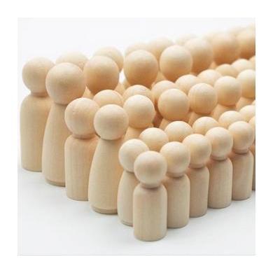 Peg Doll Mom 1.8"-Toys-Acorns &amp; Twigs-Acorns &amp; Twigs