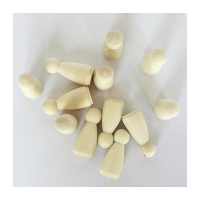 Peg Doll Mom 1.8"-Toys-Acorns &amp; Twigs-Acorns &amp; Twigs