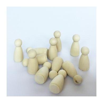 Peg Doll Mom 1.8"-Toys-Acorns &amp; Twigs-Acorns &amp; Twigs