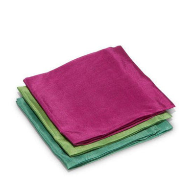 Plant-Dyed Silk Cloths 21.65 x 21.65" - Summer-Silk Cloths-Filges-Acorns & Twigs