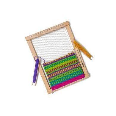Project Kit Wildflower (Pink) Refill Kit for Lap Loom 12"x16"-Weaving-Friendly Loom-Acorns &amp; Twigs