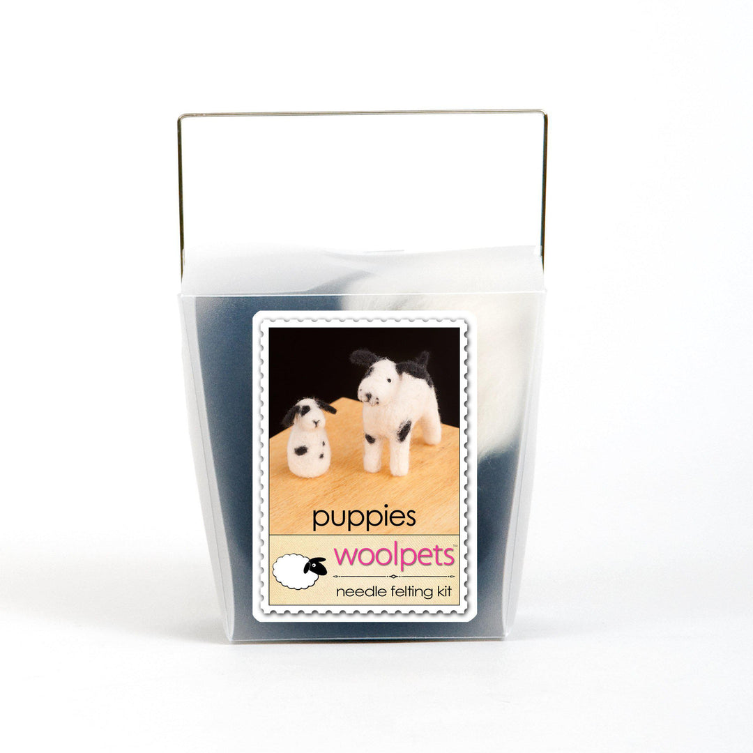 Puppy Needle Felting Kit - Intermediate-Needle Felting-WoolPets-Acorns &amp; Twigs