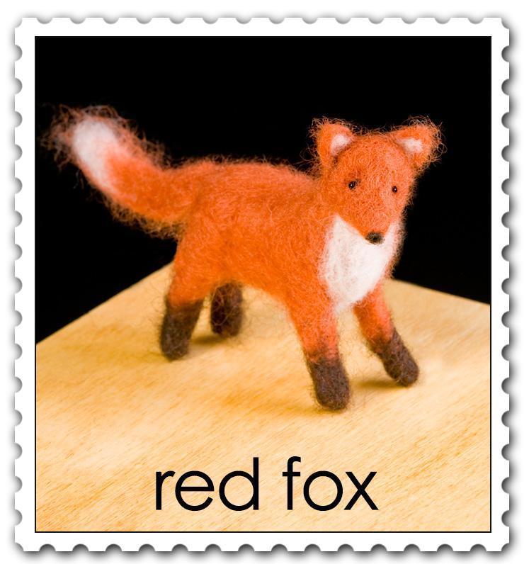 Red Fox Needle Felting Kit - Intermediate-Needle Felting-WoolPets-Acorns &amp; Twigs