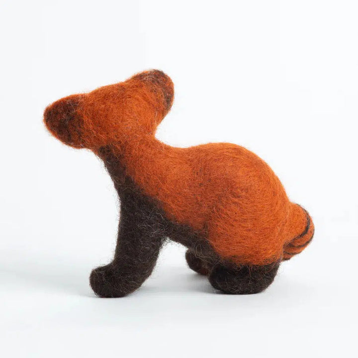 Red Panda Needle Felting Kit-Needle Felting-Hawthorn Handmade-Acorns &amp; Twigs