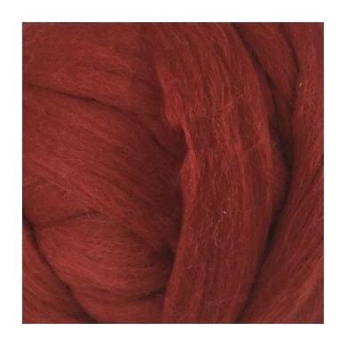 Ruby Red - Top-South American Merino Top-Acorns &amp; Twigs-Acorns &amp; Twigs