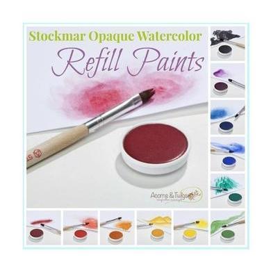 Single Refill Cups - Stockmar Opaque Watercolor Paint-Painting-Stockmar-Acorns &amp; Twigs