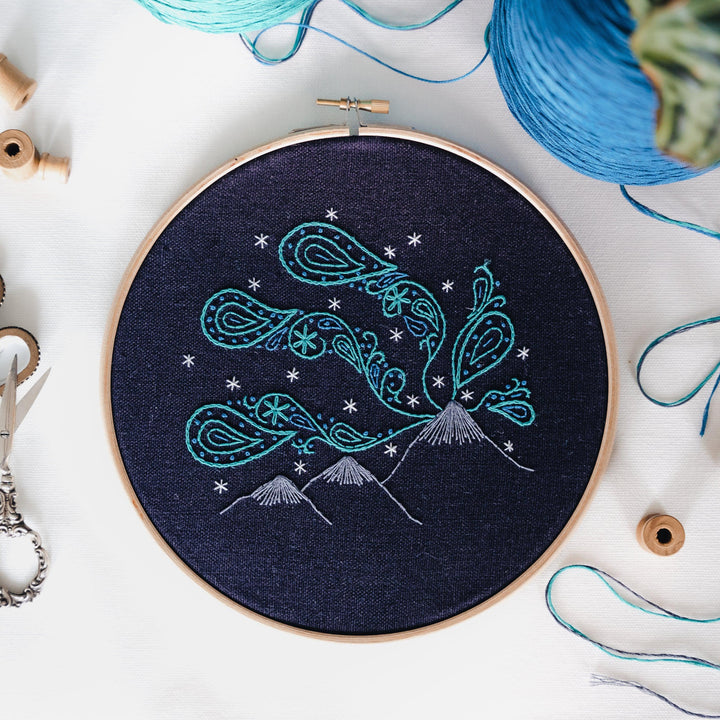 Skies - Embroidery Pattern Packs-Embroidery-Paraffle-Acorns &amp; Twigs
