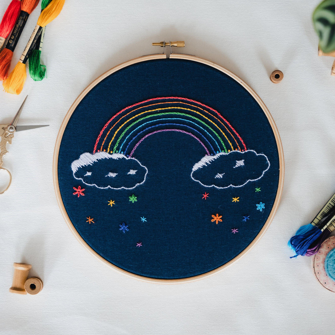 Skies - Embroidery Pattern Packs-Embroidery-Paraffle-Acorns &amp; Twigs