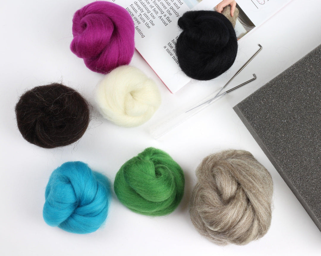 Snail Needle Felting Kit-Needle Felting-Hawthorn Handmade-Acorns &amp; Twigs