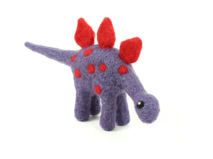 Stegosaurus Mini Needle Felting Kit-Needle Felting-Hawthorn Handmade-Acorns &amp; Twigs