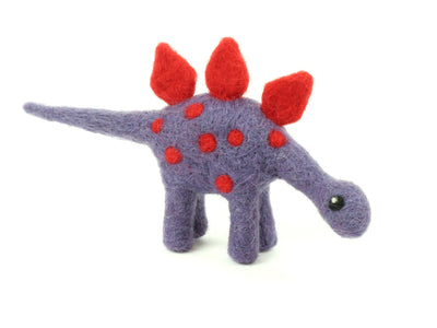 Stegosaurus Mini Needle Felting Kit-Needle Felting-Hawthorn Handmade-Acorns & Twigs