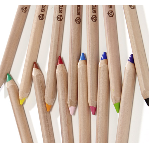 Stockmar Colored Pencils Triangular Assortment 18+1-Colored Pencils-Stockmar-Acorns & Twigs