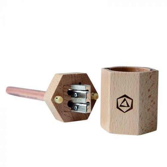 Stockmar Dual Sharpener FSC Lime Wood-Sharpener-Stockmar-Acorns &amp; Twigs