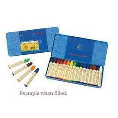Stockmar Empty Tin for 16 Sticks-Stick Case-Stockmar-Acorns &amp; Twigs