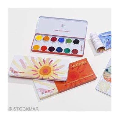 Stockmar Opaque Watercolor Paint Set-Painting-Stockmar-Acorns &amp; Twigs