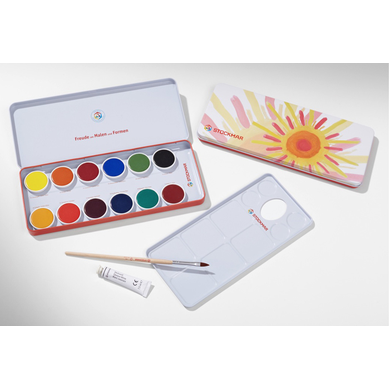 Stockmar Opaque Watercolor Paint Set-Painting-Stockmar-Acorns &amp; Twigs
