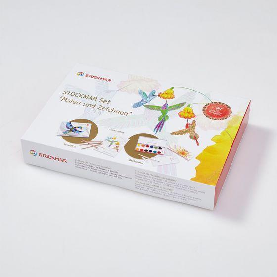 Stockmar Set Painting and Drawing Triangular Pencils-Colored Pencils-Stockmar-Acorns &amp; Twigs