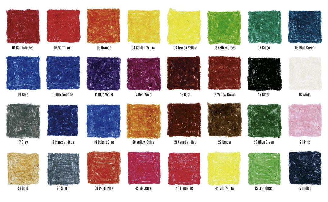 Stockmar Wax Block Crayons - Box of 12-Coloring Blocks-Stockmar-Acorns &amp; Twigs
