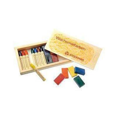 Stockmar Beeswax Crayons - 8 Sticks Supplementary Set – Elenfhant