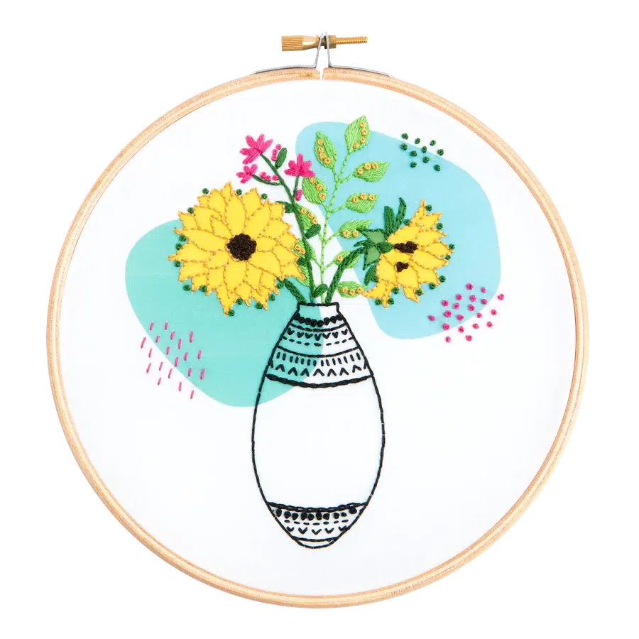 Sunshine Embroidery Kit-Embroidery-Hawthorn Handmade-Acorns &amp; Twigs