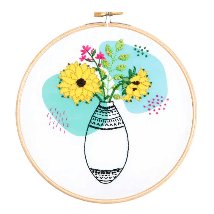 Sunshine Embroidery Kit-Embroidery-Hawthorn Handmade-Acorns &amp; Twigs
