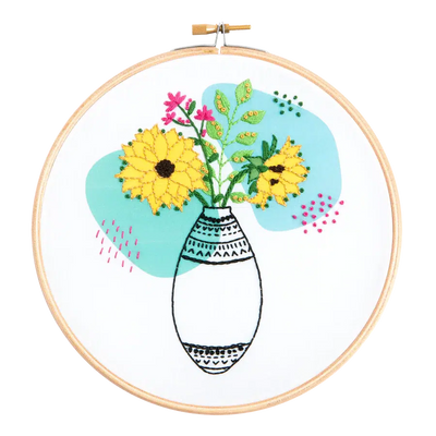 Sunshine Embroidery Kit-Embroidery-Hawthorn Handmade-Acorns & Twigs