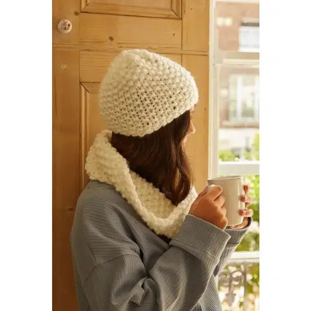 The Cozy Hat &amp; Snood Knitting Kit-Knitting-DMC-Acorns &amp; Twigs